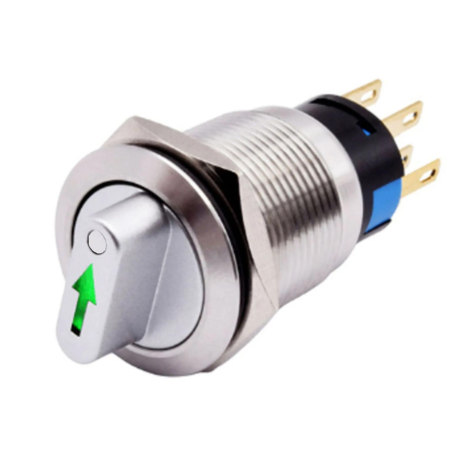 110-220V Switch Latching Switch Easy Installation Electrical Life 100000 Cycles IK09 Protection LED Indicator For Industrial Use зелений
110-220V Switch Latching Switch Easy Installation Electrical Life 100000 Cycles IK09 Protection LED Indicator For Industrial Use зелений