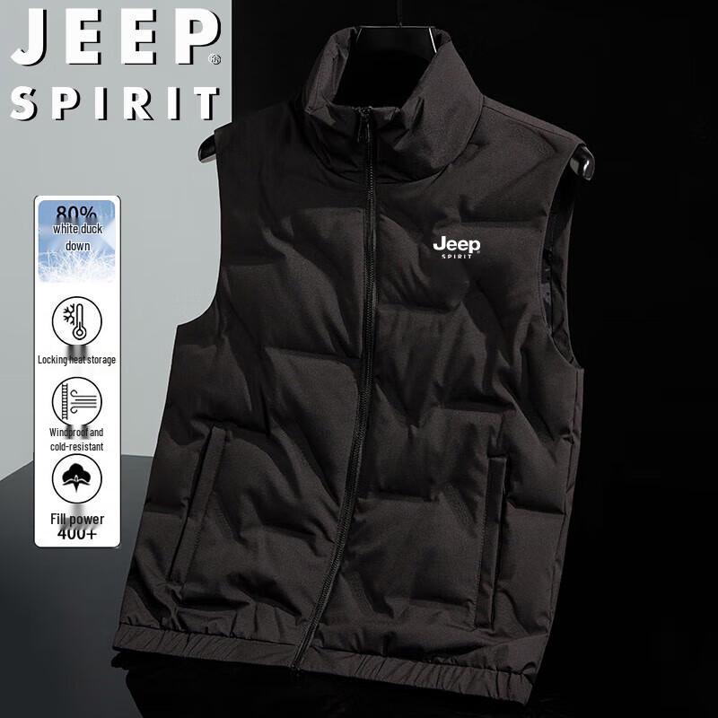 JEEP SPIRIT Men s Stand Collar Down Vest 6XL
JEEP SPIRIT Men s Stand Collar Down Vest 6XL