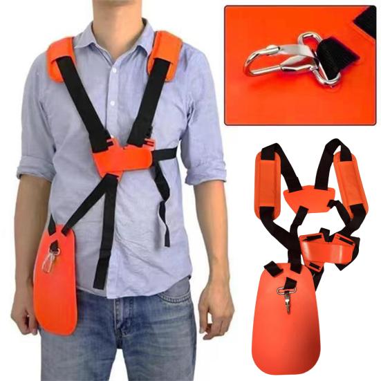 Yousheng Universal Trimmer Harness Adjustable Strimmer Harness Padded Double Shoulder Straps with Belt for Brush Cutters Garden Grass Trimmer помаранчевий
Yousheng Universal Trimmer Harness Adjustable Strimmer Harness Padded Double Shoulder Straps with Belt for Brush Cutters Garden Grass Trimmer помаранчевий