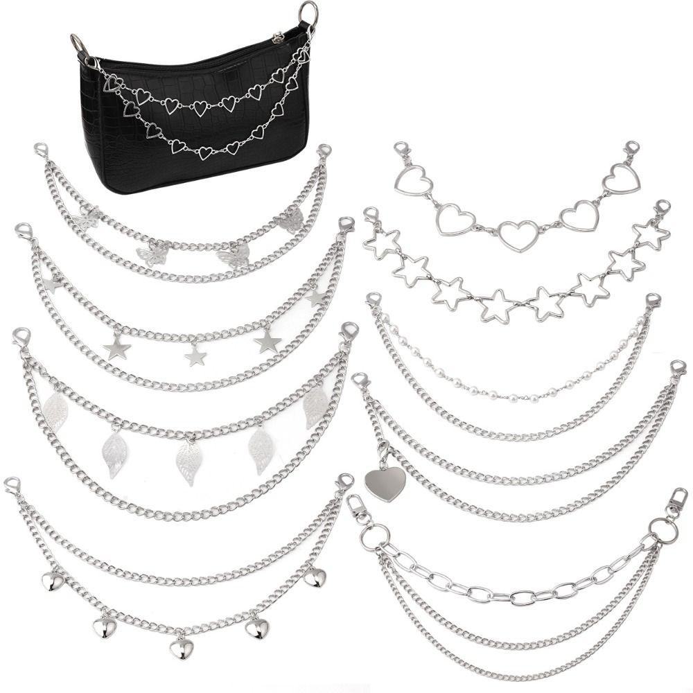 Butterfly Metal Bag Chain Star Women Bag Accessories Multi-layer Metal Chain Strap Strap For Bags style 7
Butterfly Metal Bag Chain Star Women Bag Accessories Multi-layer Metal Chain Strap Strap For Bags style 7