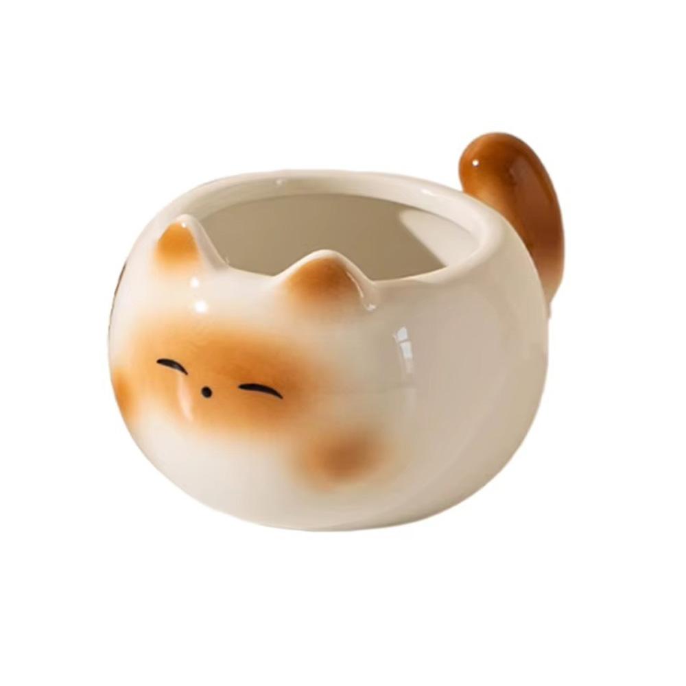 Creative 200ml Cat Ceramic Cup Japanese Cute Tail Handle Mug Stackable Coffee Cup Girly Gift Water Cup 200ml
Creative 200ml Cat Ceramic Cup Japanese Cute Tail Handle Mug Stackable Coffee Cup Girly Gift Water Cup 200ml