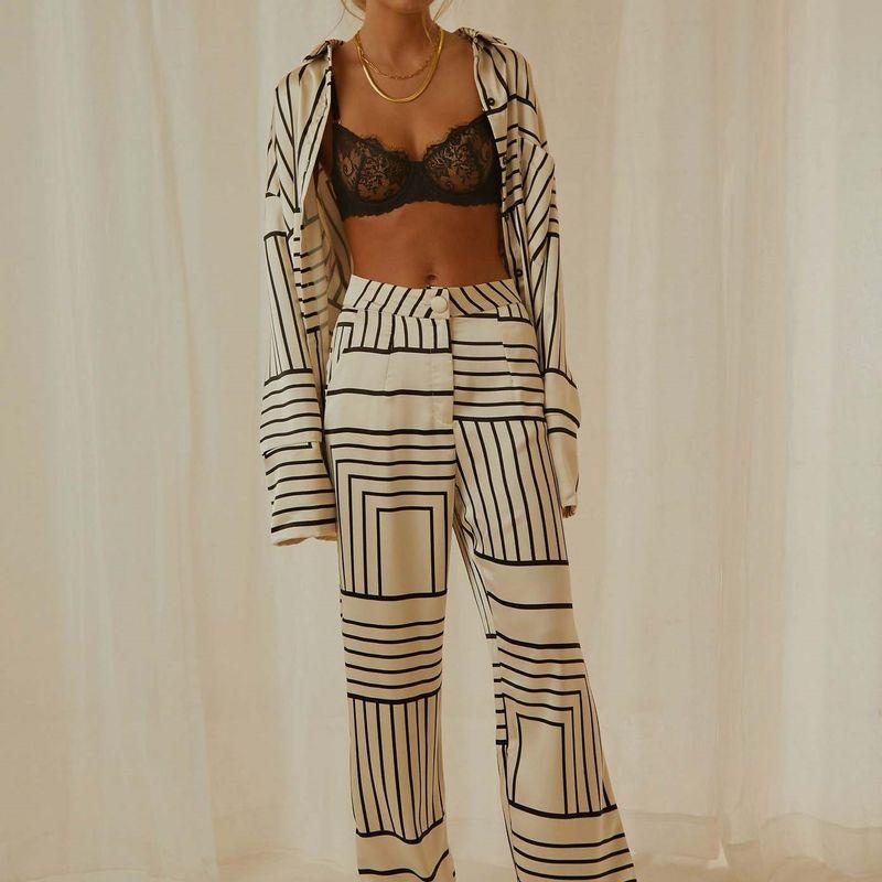 Xuehua Фирменный Стильный Европейский и Американский Повседневный Полосатый Принт Свободного Кроя Универсальный Блузочный Костюм 2024 Deep khakis L
Xuehua Фирменный Стильный Европейский и Американский Повседневный Полосатый Принт Свободного Кроя Универсальный Блузочный Костюм 2024 Deep khakis L