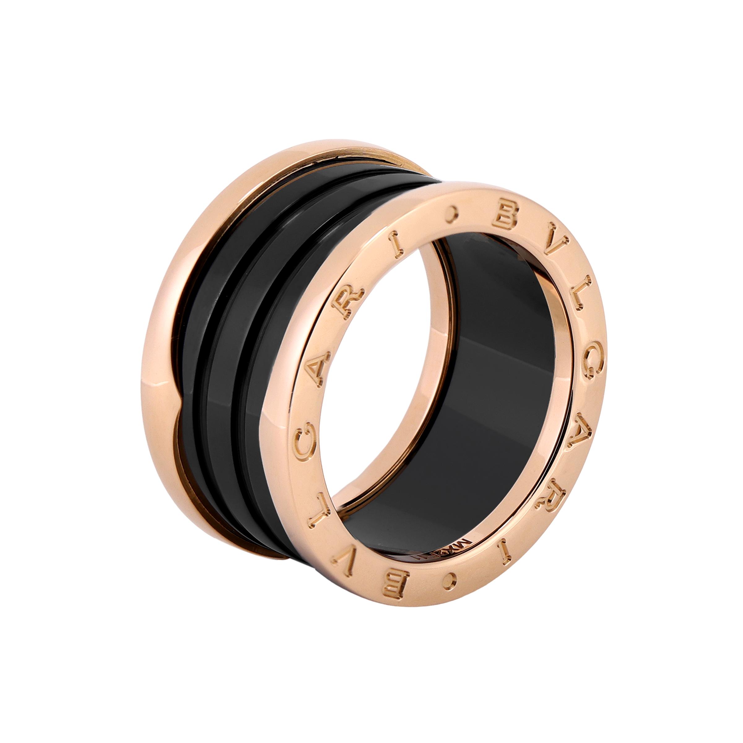 BVLGARI Серія B.Zero1 Чотирикільцевий Чорний Керамічний Золотий Каблучка Жіночі каблучки AN855563 Box,Warranty (2025),55
BVLGARI Серія B.Zero1 Чотирикільцевий Чорний Керамічний Золотий Каблучка Жіночі каблучки AN855563 Box,Warranty (2025),55