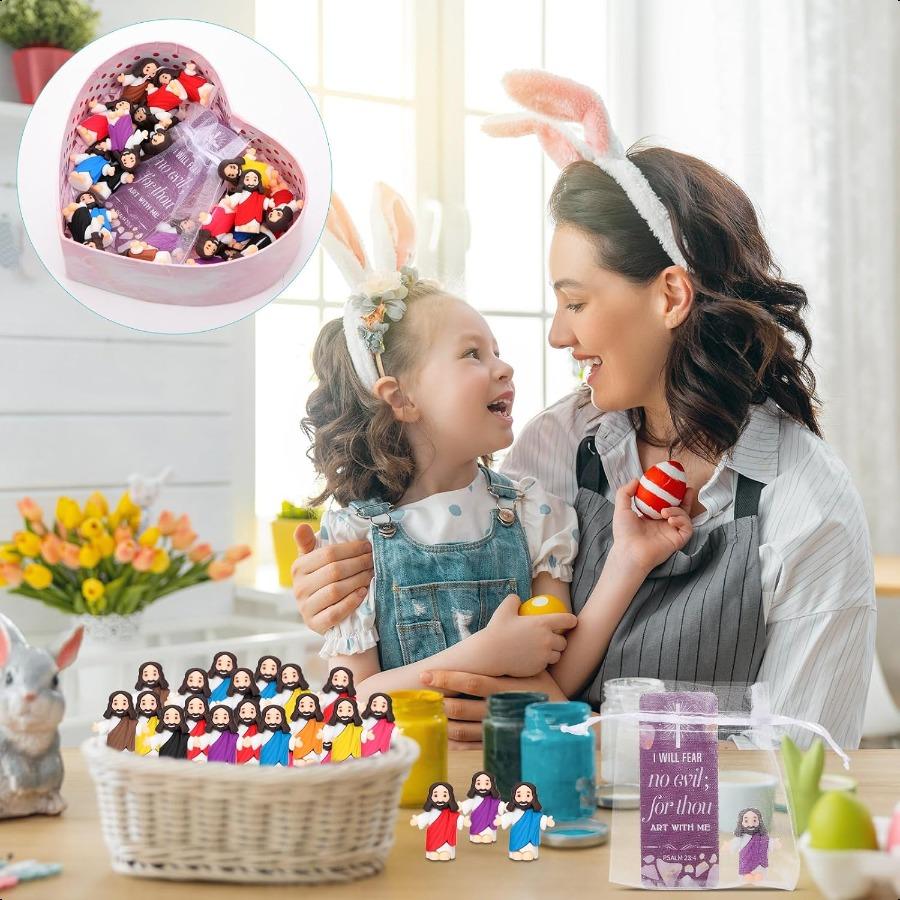 Баридат 50 шт. Маленькие фигурки Иисуса оптом Маленькие пасхальные игрушки Иисуса Крошечная фигурка Иисуса Мини-кукла Христос Спаситель Иисус с 50 машинами United States
Баридат 50 шт. Маленькие фигурки Иисуса оптом Маленькие пасхальные игрушки Иисуса Крошечная фигурка Иисуса Мини-кукла Христос Спаситель Иисус с 50 машинами United States