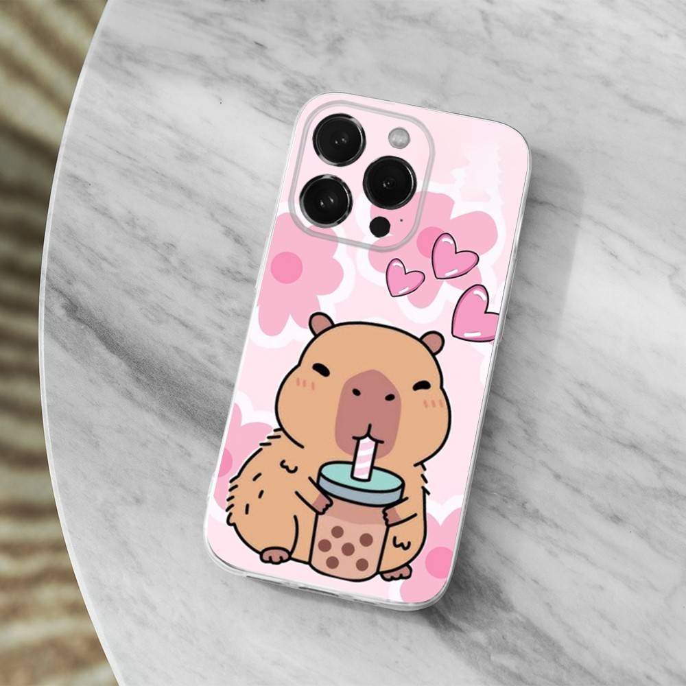 Cute Cartoon Capybara Case For iPhone X,14,16,Mini,XS,SE,12,15,Pro,17,Plus,11,Max,13,XR,Transparent Soft Cover iPhone17Air
Cute Cartoon Capybara Case For iPhone X,14,16,Mini,XS,SE,12,15,Pro,17,Plus,11,Max,13,XR,Transparent Soft Cover iPhone17Air