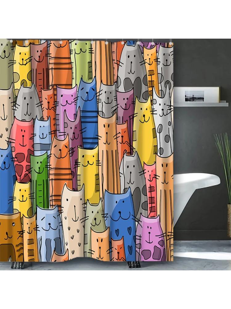 Carton Animal Bathing Curtain Bathroom Shower Curtain Waterproof With 12 Hooks Home Deco W60H190(CM)-1 Pcs
Carton Animal Bathing Curtain Bathroom Shower Curtain Waterproof With 12 Hooks Home Deco W60H190(CM)-1 Pcs