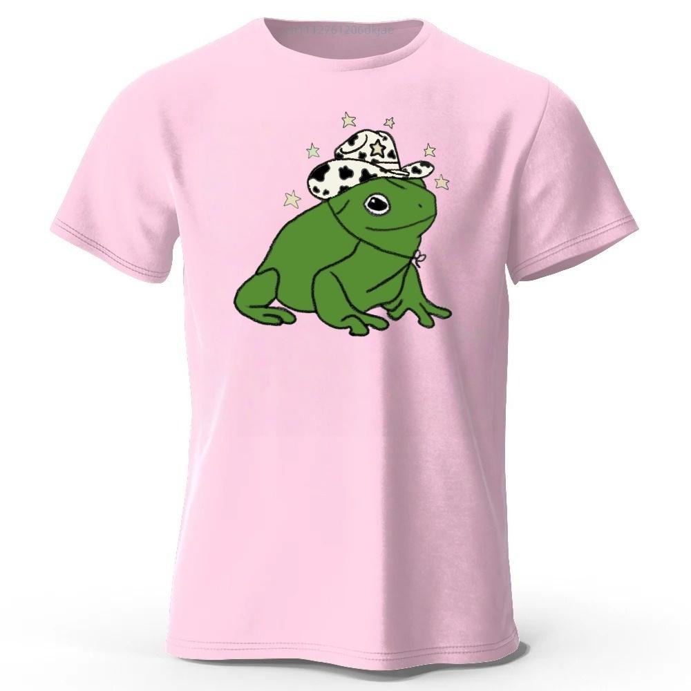 Western Cowboy Frog Fun Men s Cotton Short Sleeves Summer Women s Comfortable Soft Top Loose Fashion Casual Sports T-shirt S розовый
Western Cowboy Frog Fun Men s Cotton Short Sleeves Summer Women s Comfortable Soft Top Loose Fashion Casual Sports T-shirt S розовый