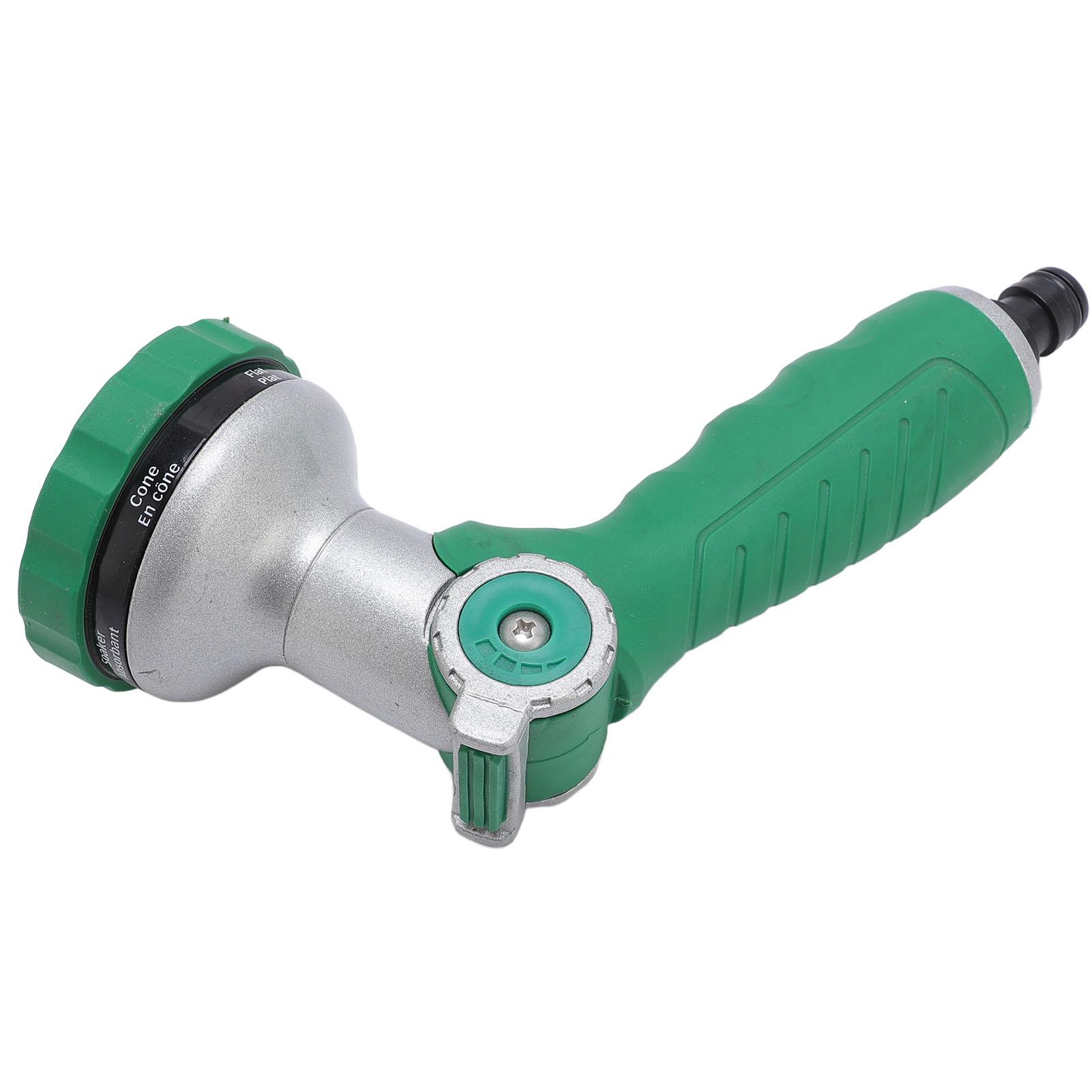 Garden Hose Nozzle 6 Patterns Slip Resistant Ergonomic Grip High Pressure Water Hose Sprayer for Washing Car Watering Flowers
Garden Hose Nozzle 6 Patterns Slip Resistant Ergonomic Grip High Pressure Water Hose Sprayer for Washing Car Watering Flowers