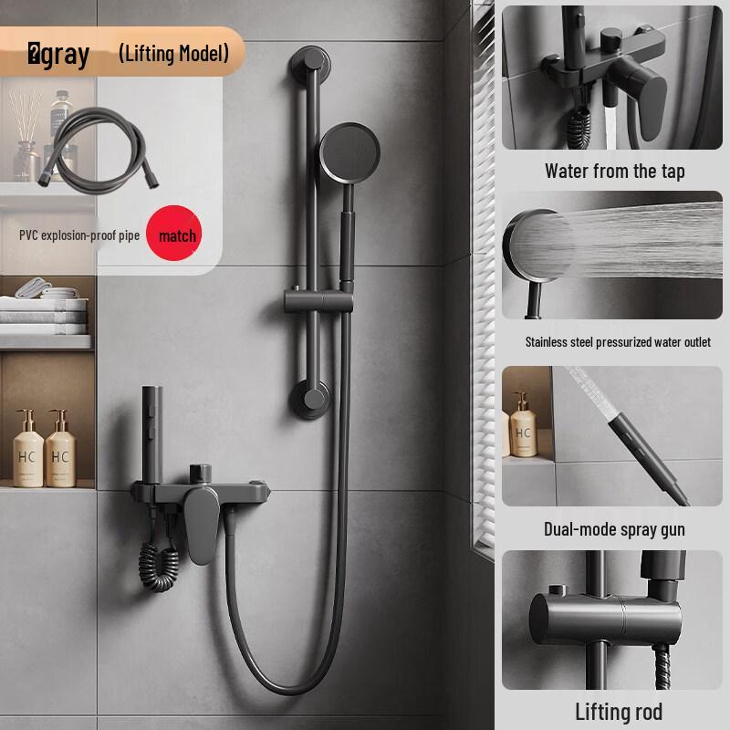 Набір змішувачів для душу та ванни TLXT
Набір змішувачів для душу та ванни TLXT