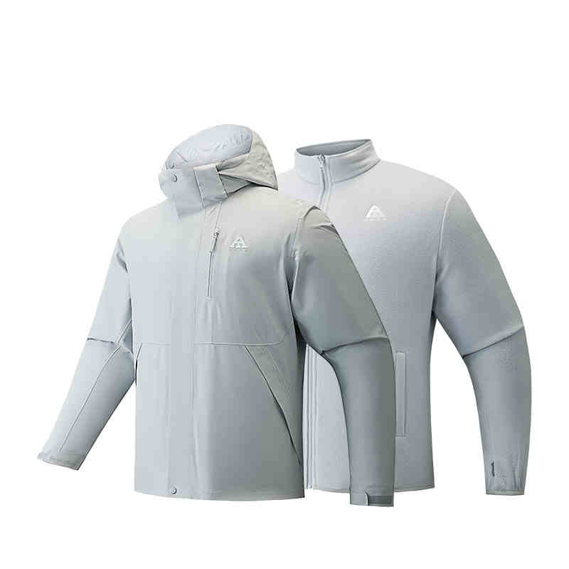 Anta Outdoor Series Three-In-One Hooded Zipper Detachable Fleece Liner Waterproof Windproof Breathable Durable Warm Jacket Men Jacket 952446602-7 S
Anta Outdoor Series Three-In-One Hooded Zipper Detachable Fleece Liner Waterproof Windproof Breathable Durable Warm Jacket Men Jacket 952446602-7 S