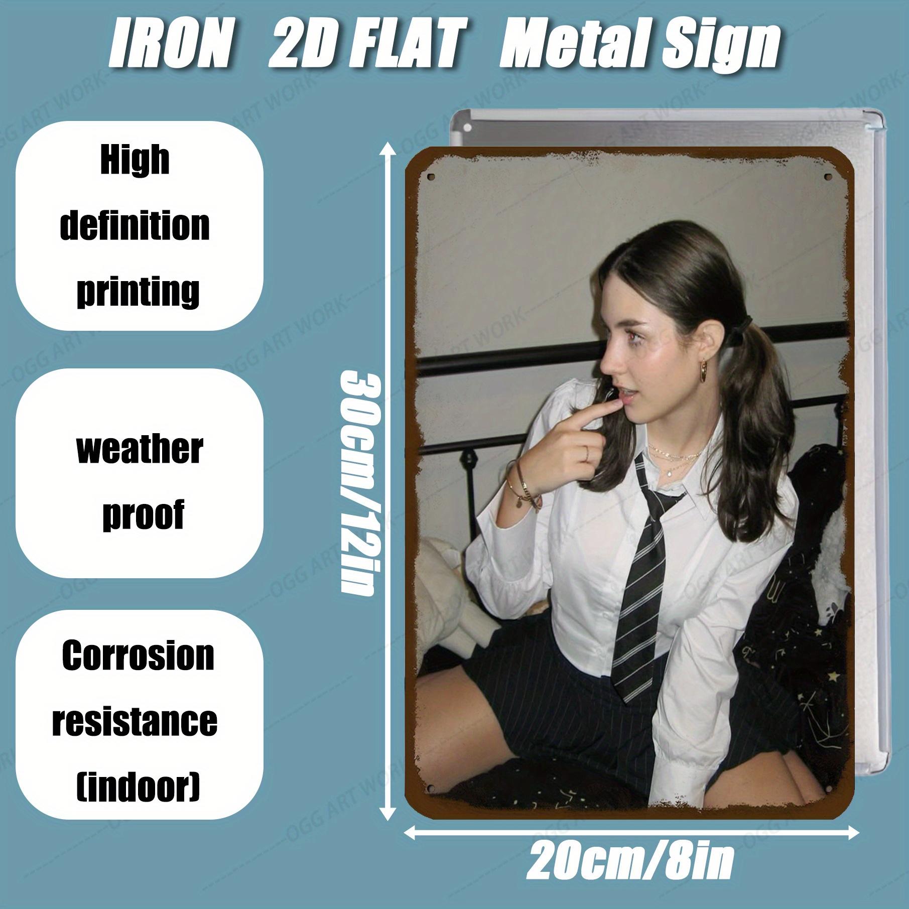 HD Metal Tin Sign Cute Girl in School Uniform with Pigtails Bedroom Scene Vintage Wall Art Plaque Retro D Decor for Home Bar Cl 20x30cm(7.8x11.8inch)
HD Metal Tin Sign Cute Girl in School Uniform with Pigtails Bedroom Scene Vintage Wall Art Plaque Retro D Decor for Home Bar Cl 20x30cm(7.8x11.8inch)