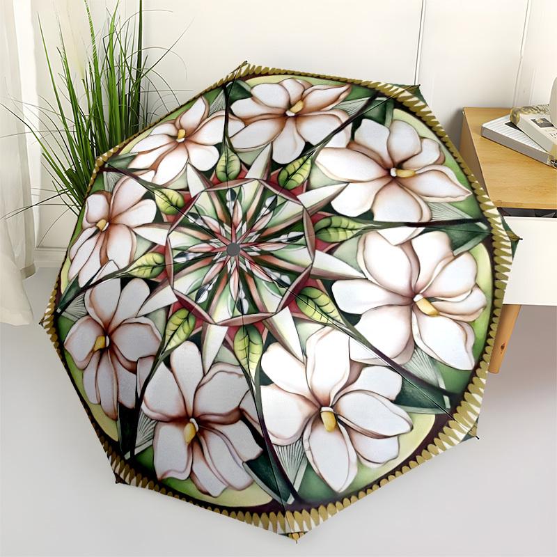 1pc Floral Mandala Automatic Folding Umbrella. Portable collapsible design, Best birthday festival gift yy250924121
1pc Floral Mandala Automatic Folding Umbrella. Portable collapsible design, Best birthday festival gift yy250924121