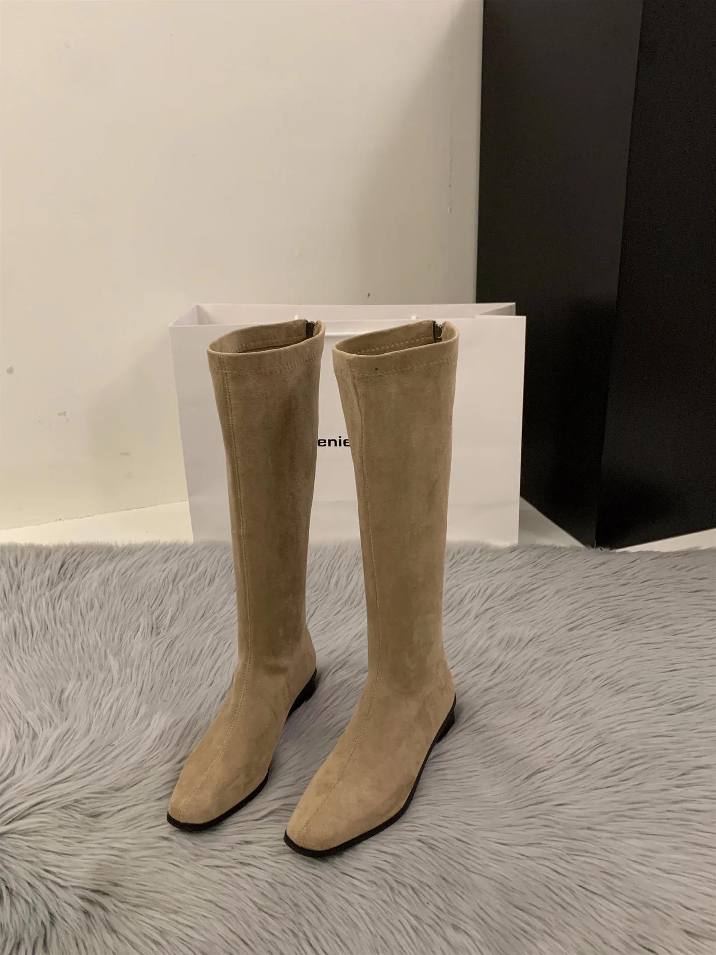 Дизайнерские Винтажные Женские Сапоги до Колена на Квадратном Низком Каблуке, Лаконичные Облегающие Длинные Ботас Де Мухер 2025 37 абрикосовый
Дизайнерские Винтажные Женские Сапоги до Колена на Квадратном Низком Каблуке, Лаконичные Облегающие Длинные Ботас Де Мухер 2025 37 абрикосовый