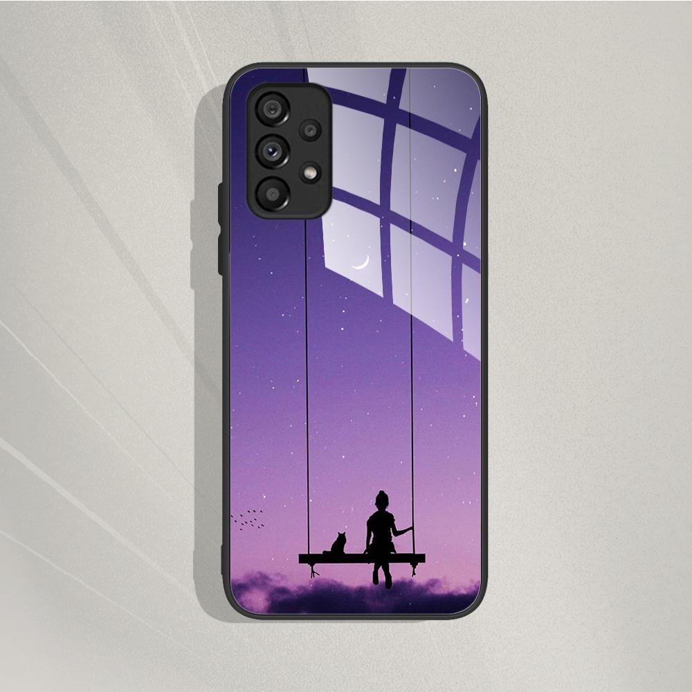 Case For Samsung Galaxy A72 Painted Tempered Glass Phone Cover For Samsung A72 A 72 5G A726B A725F Cases Silicone Bumper Coque Samsung A72 4G 5G
Case For Samsung Galaxy A72 Painted Tempered Glass Phone Cover For Samsung A72 A 72 5G A726B A725F Cases Silicone Bumper Coque Samsung A72 4G 5G