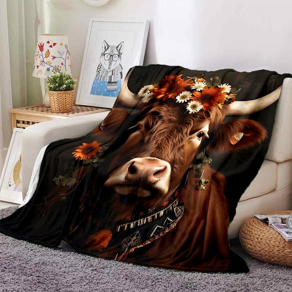1pc Cow Flower blanket Lightweight Flannel Throw for Sofa Bed Travel Camping Livingroom Office Couch Chair 80cmx120cm
1pc Cow Flower blanket Lightweight Flannel Throw for Sofa Bed Travel Camping Livingroom Office Couch Chair 80cmx120cm