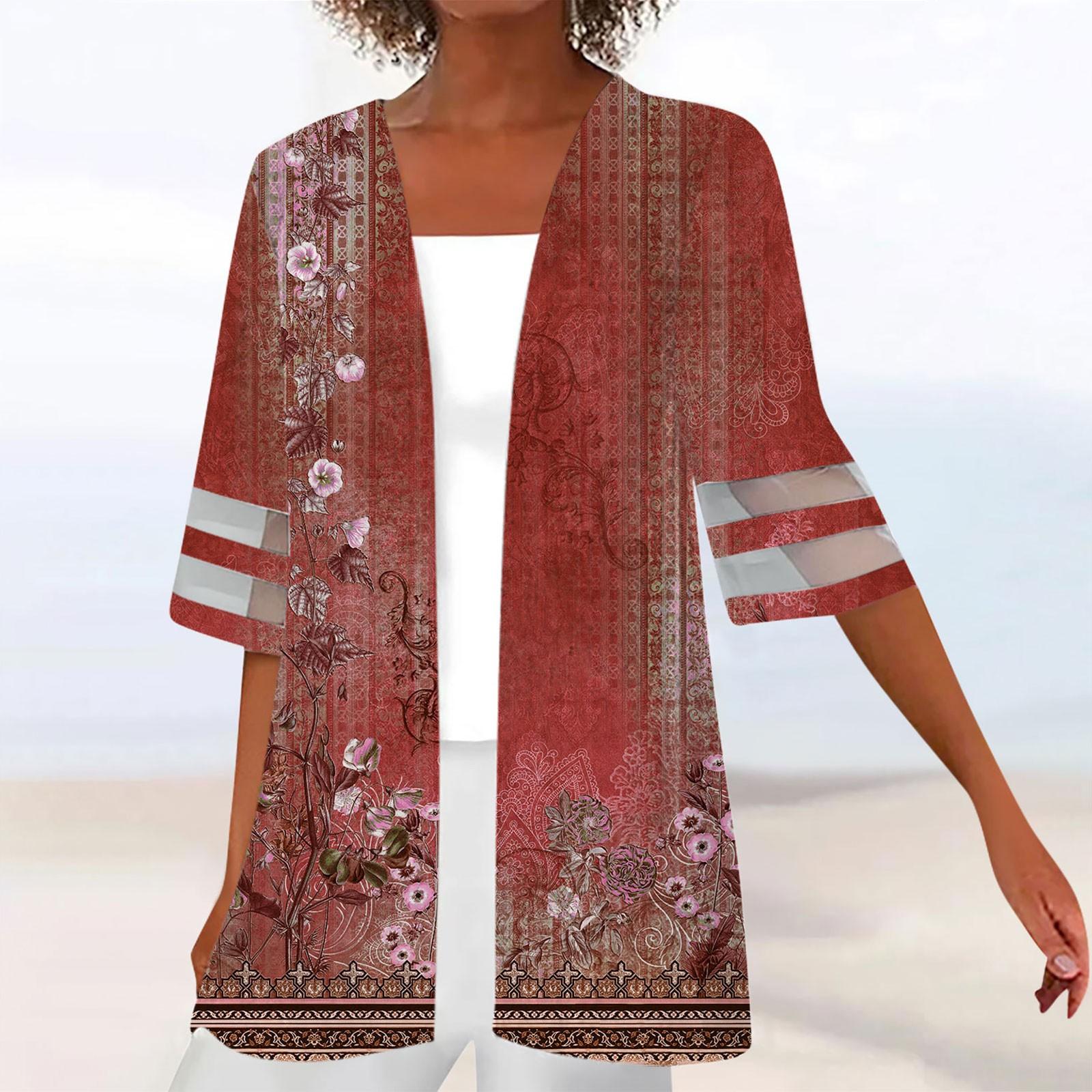 Жіноча сорочка, блуза, верхній одяг, принт, рукав до половини, повсякденне свято, базові мереживні топи M винний
Жіноча сорочка, блуза, верхній одяг, принт, рукав до половини, повсякденне свято, базові мереживні топи M винний