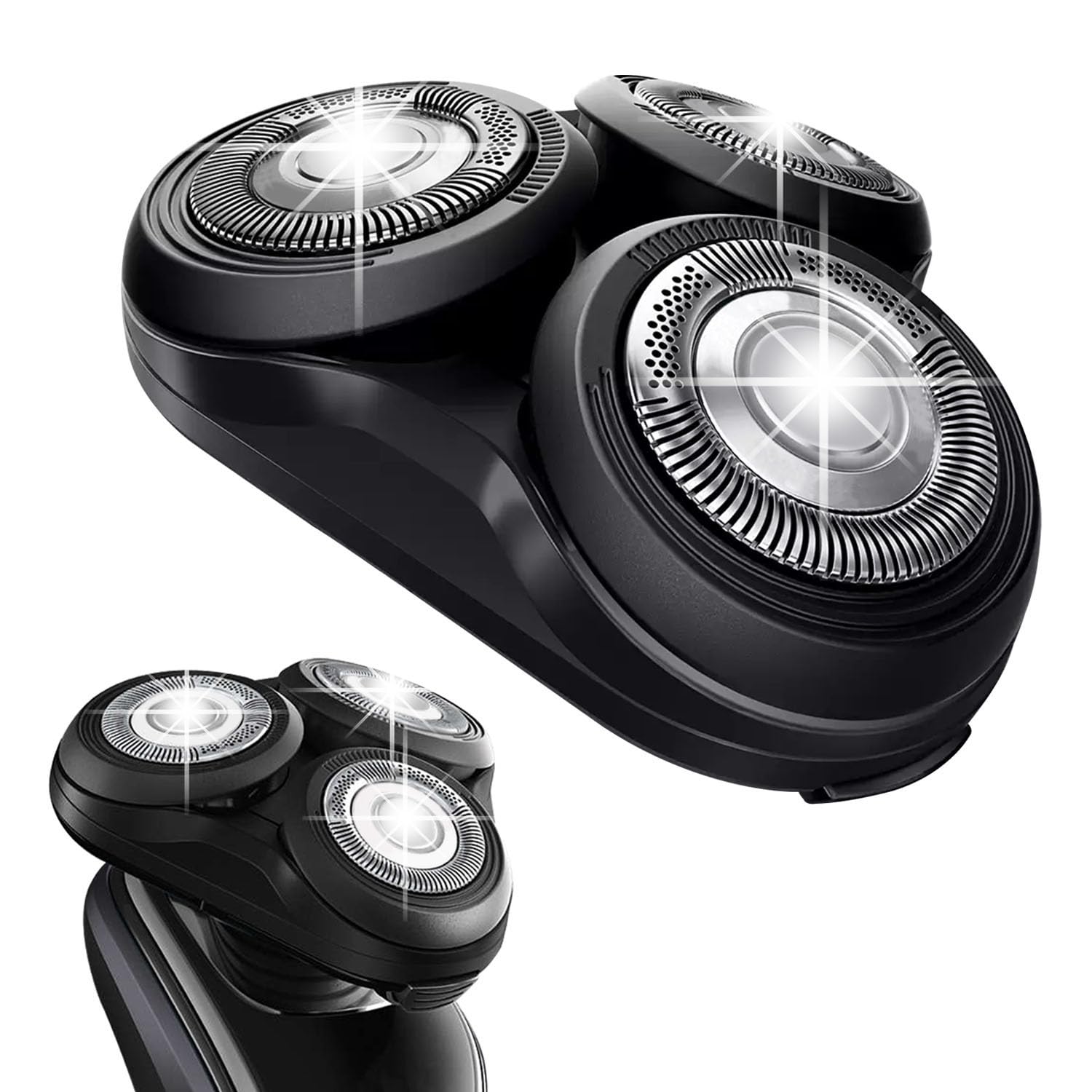 Wone shaver is compatible with Philips 5000 series interchangeable heads SH 50/51 (whole head).
Wone shaver is compatible with Philips 5000 series interchangeable heads SH 50/51 (whole head).