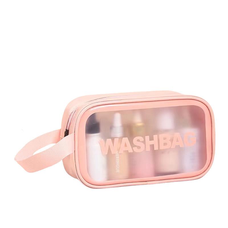 Large Capacity Waterproof Makeup Bag: Double-Layer Wet and Dry Travel Organizer
Large Capacity Waterproof Makeup Bag: Double-Layer Wet and Dry Travel Organizer