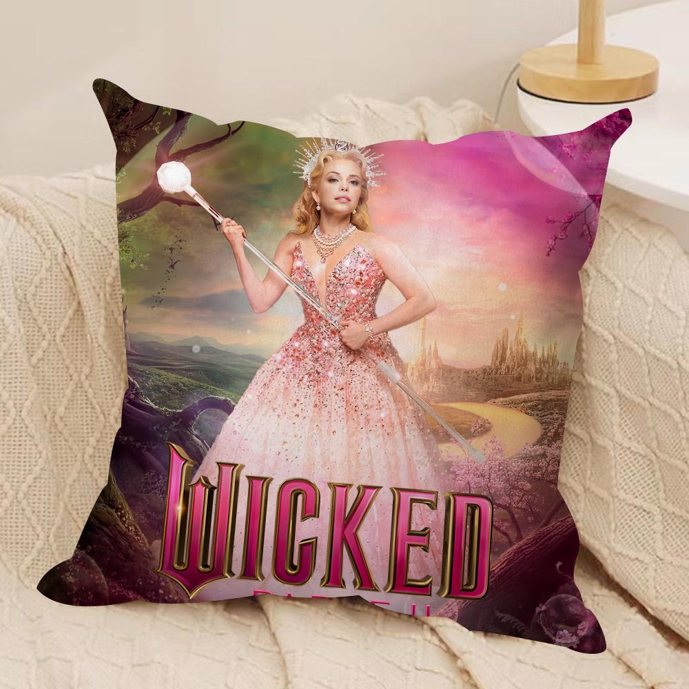 WWicked Part One Cushion Cover Silky Short Plush Invisible Zipper Dustproof Sofa Pillow Case for Home Decor 30x30cm
WWicked Part One Cushion Cover Silky Short Plush Invisible Zipper Dustproof Sofa Pillow Case for Home Decor 30x30cm