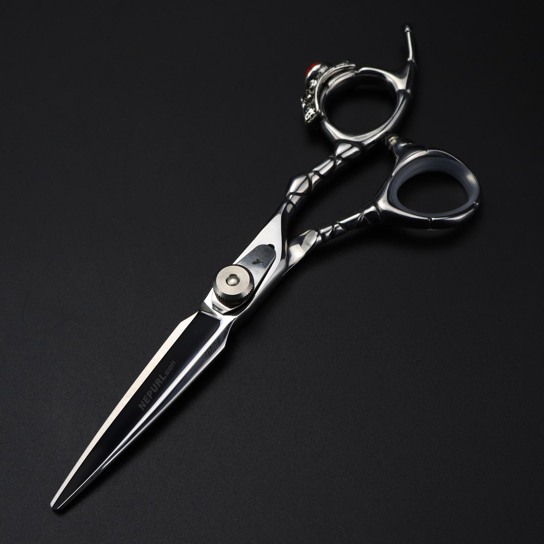 6.0-inch Personalized Tail Ring Hairdressing & Barber Scissors Set - Straight & Thinning Shears
6.0-inch Personalized Tail Ring Hairdressing & Barber Scissors Set - Straight & Thinning Shears