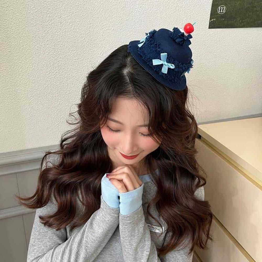 Korean Style Hair Clip Denim Hat Sweet Cherry Top Hat Hair Clip Birthday Cake Hairpins Hat Party синій 
Korean Style Hair Clip Denim Hat Sweet Cherry Top Hat Hair Clip Birthday Cake Hairpins Hat Party синій
