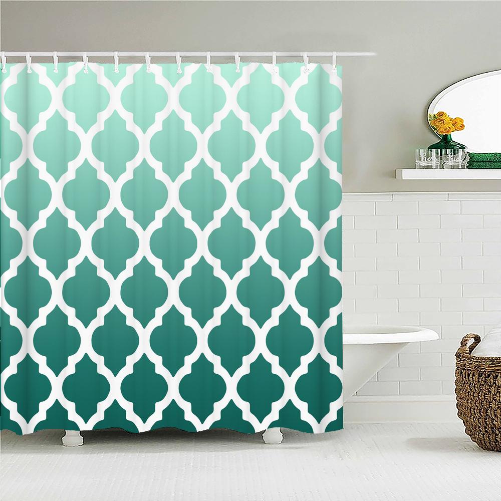 Geometric pattern Printing Shower Curtain Bathroom 3D Waterproof Fabric Shower Curtains Large 180x200cm for Bathroom Curtain W90xH180cm
Geometric pattern Printing Shower Curtain Bathroom 3D Waterproof Fabric Shower Curtains Large 180x200cm for Bathroom Curtain W90xH180cm