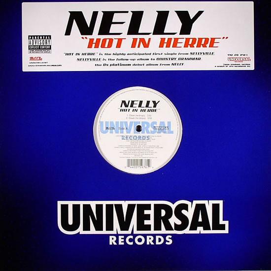 12inch Record NELLY - Hot In Herre 4400159761 Universal Recor 2002 US Rap & Hip-Hop/R&B Used
12inch Record NELLY - Hot In Herre 4400159761 Universal Recor 2002 US Rap & Hip-Hop/R&B Used