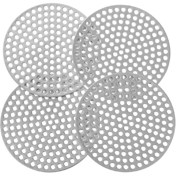4Pcs Stainless Steel Drain Covers Hair Catcher Filter for Shower Bathroom Bathtub and Sink Round Floor Rustproof Easy to Use
4Pcs Stainless Steel Drain Covers Hair Catcher Filter for Shower Bathroom Bathtub and Sink Round Floor Rustproof Easy to Use