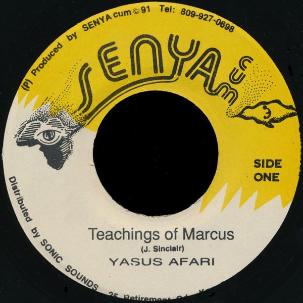 7inch Record YASUS AFARI Teachings Of Marcus NONE Senya Cum 1991 Jamaica Reggae Ska Dub Used
7inch Record YASUS AFARI Teachings Of Marcus NONE Senya Cum 1991 Jamaica Reggae Ska Dub Used