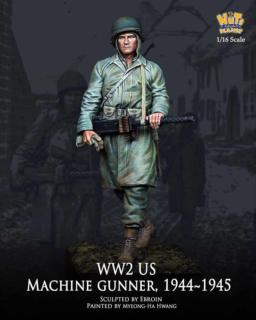 Nuts Planet Вторая мировая война Армия США M1919 Gunner набор из смолы NP12003 1/16 1944-1945
Nuts Planet Вторая мировая война Армия США M1919 Gunner набор из смолы NP12003 1/16 1944-1945