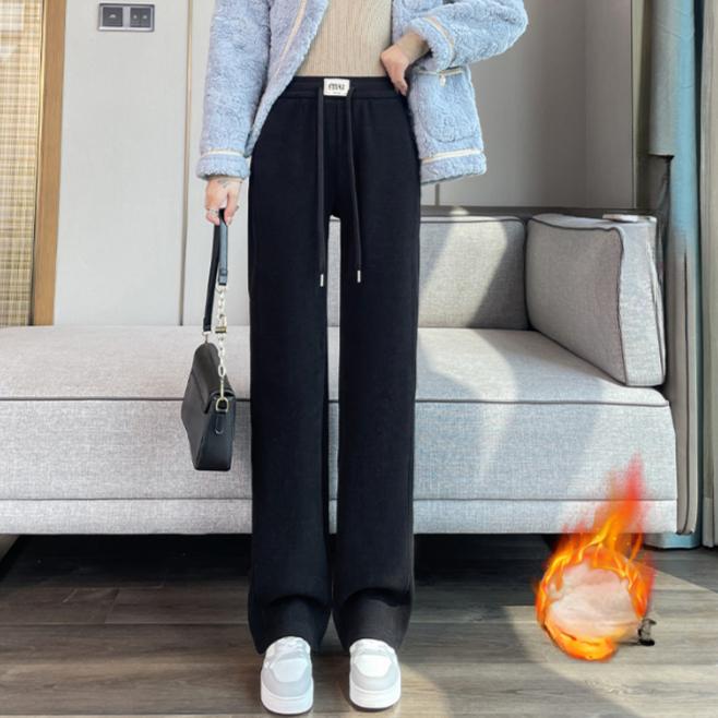 autumn Winter Warm Straight Pants Women s Snow Plush Fleece Thermal Strench Lady corduroy loose Trousers Female plus size Thick Velvet pant Clothing M чёрный
autumn Winter Warm Straight Pants Women s Snow Plush Fleece Thermal Strench Lady corduroy loose Trousers Female plus size Thick Velvet pant Clothing M чёрный