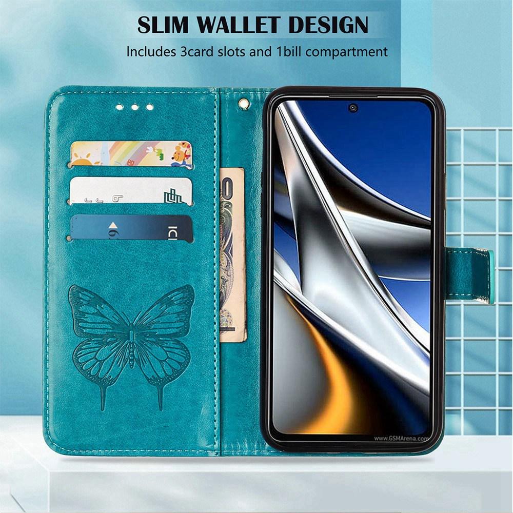 For Google Pixel 6a Wallet Case with Wrist Strap Butterfly Imprint Leather Phone Cover Grey
For Google Pixel 6a Wallet Case with Wrist Strap Butterfly Imprint Leather Phone Cover Grey
