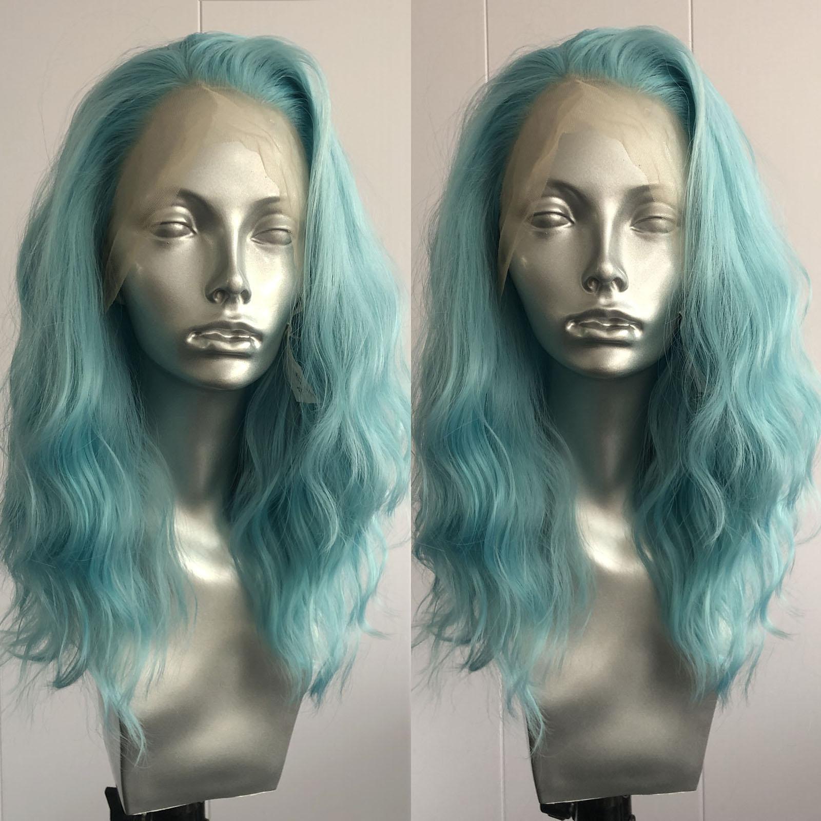 Purple Lace Front Wigs for Women Deep Wave 13x4 Free Part Heat Resistant Synthetic Hair Natural Hairline Daily Wear Cosplay (Blue,12inches&1pc)
Purple Lace Front Wigs for Women Deep Wave 13x4 Free Part Heat Resistant Synthetic Hair Natural Hairline Daily Wear Cosplay (Blue,12inches&1pc)