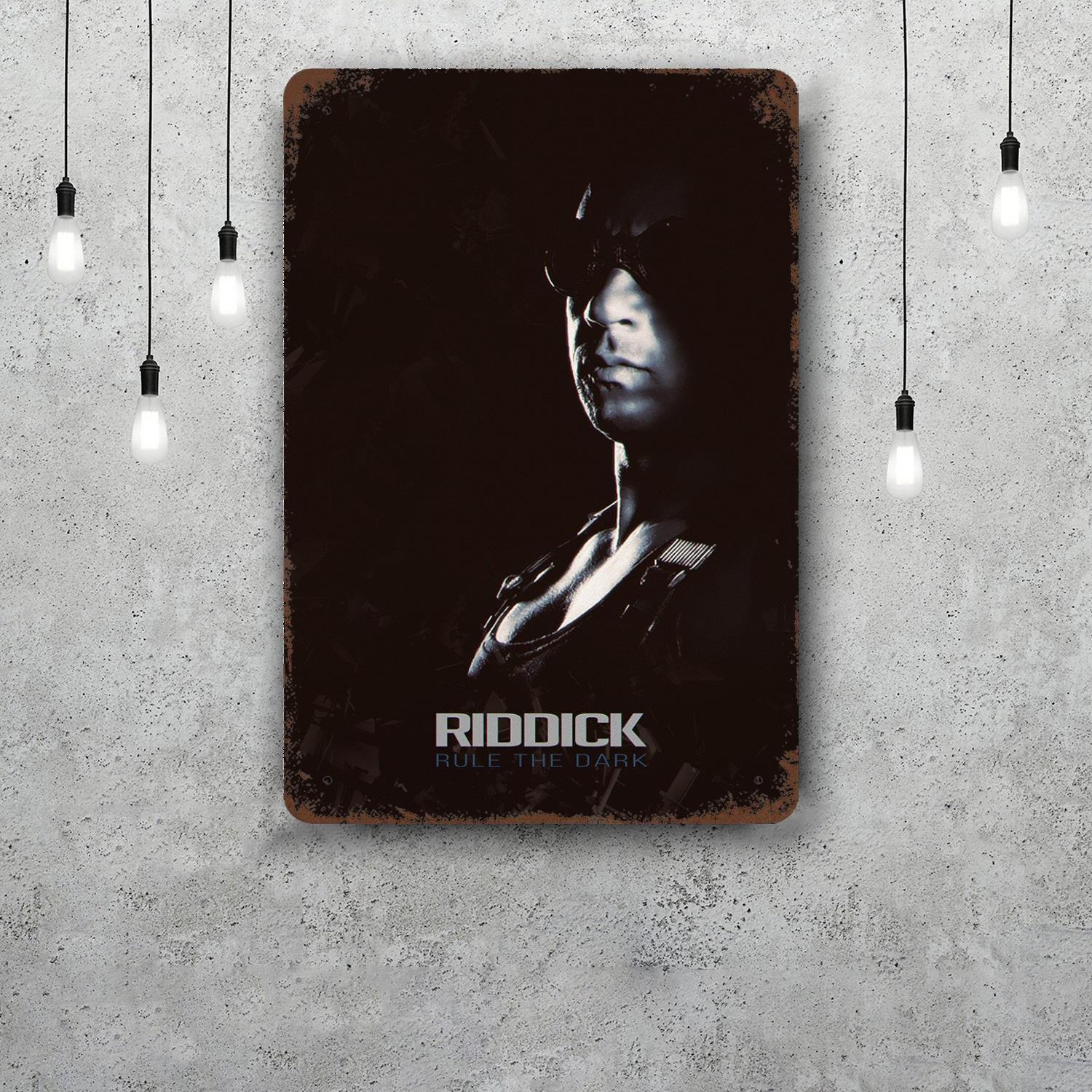 Riddick Movie Vintage Tin Sign Home Decor Wall Decor Art Wall Mural Room Decoration Decor Retro Metal Sign Plate Bar Posters 20x30cm(7.8x11.8inch)
Riddick Movie Vintage Tin Sign Home Decor Wall Decor Art Wall Mural Room Decoration Decor Retro Metal Sign Plate Bar Posters 20x30cm(7.8x11.8inch)