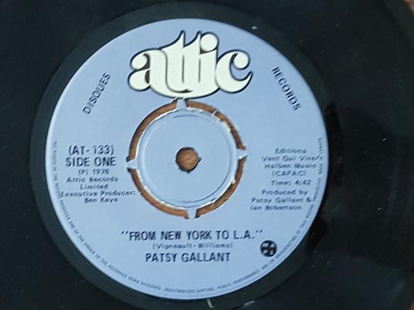 7inch Record PATSY GALLANT - From New York To L.A. AT133 Attic 1976 Canada Soul/Funk Used
7inch Record PATSY GALLANT - From New York To L.A. AT133 Attic 1976 Canada Soul/Funk Used