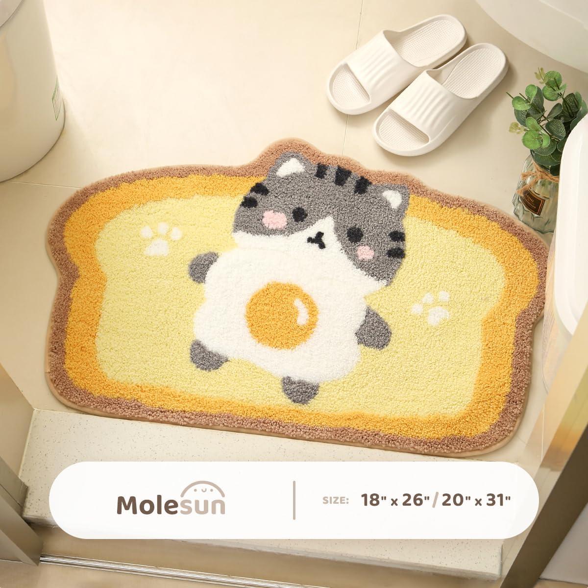 VIKAMA Bathroom Mat Entrance Bathroom Doorway Water-absorbent Floor Mats Household Bedroom Carpet Bathroom Non-slip Foot Mats 40X60CM(1.3X2FT
VIKAMA Bathroom Mat Entrance Bathroom Doorway Water-absorbent Floor Mats Household Bedroom Carpet Bathroom Non-slip Foot Mats 40X60CM(1.3X2FT