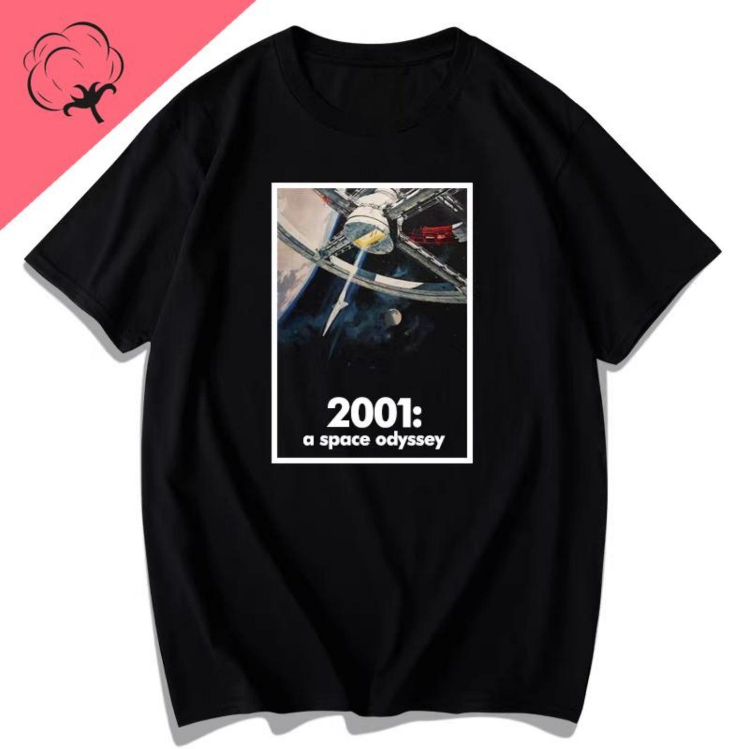 2001 A Space Odyssey Sci-fi Movie Retro Direct Spray Breathable Print Cotton Short Sleeve Loose Mens T Shirt Ropa Hombre XXXXXL чорний
2001 A Space Odyssey Sci-fi Movie Retro Direct Spray Breathable Print Cotton Short Sleeve Loose Mens T Shirt Ropa Hombre XXXXXL чорний