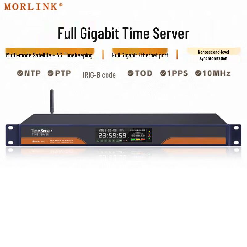 MORLINK Gigabit GPS/BeiDou PTP/NTP Time Server
MORLINK Gigabit GPS/BeiDou PTP/NTP Time Server