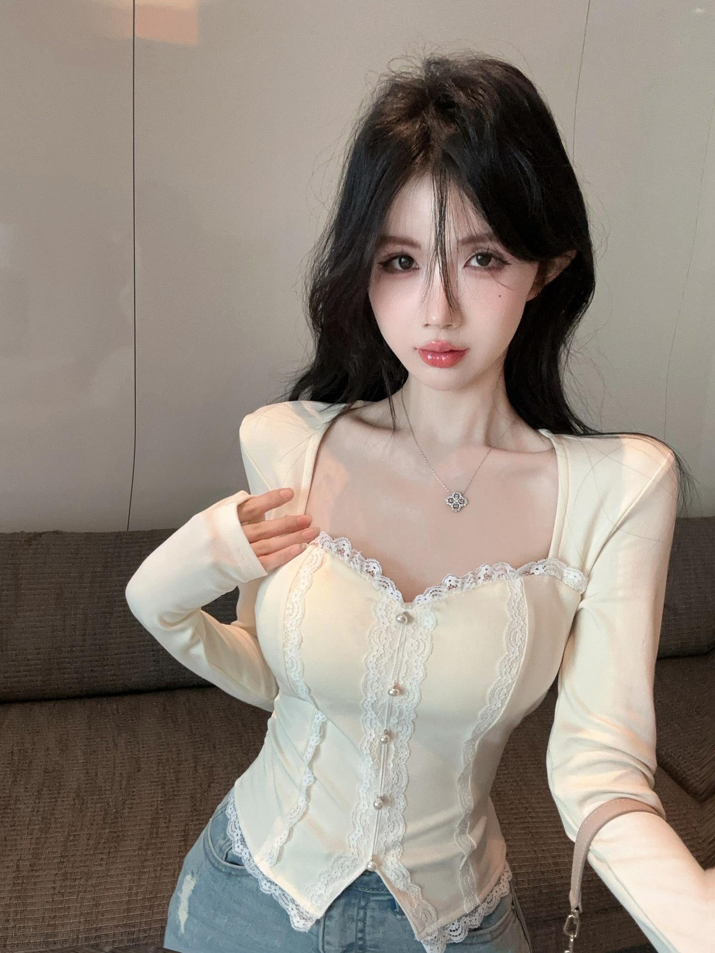 Plus Size Women s Square Neck Lace Top - Apricot, Spring/Autumn French Style Large абрикосовий
Plus Size Women s Square Neck Lace Top - Apricot, Spring/Autumn French Style Large абрикосовий