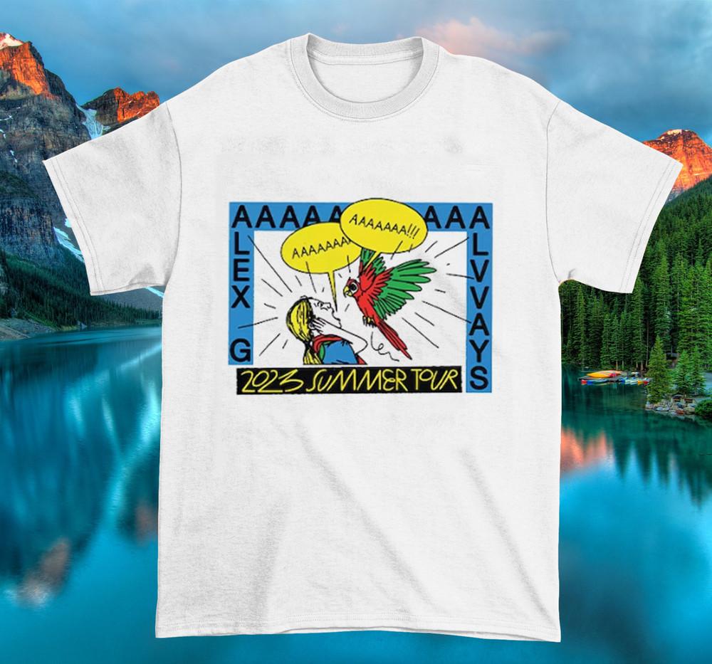 Alvvays and Alex G 2023 Tour Unisex 1 sided T Shirt Full Size S-5XL Unisex T-Shirt L
Alvvays and Alex G 2023 Tour Unisex 1 sided T Shirt Full Size S-5XL Unisex T-Shirt L
