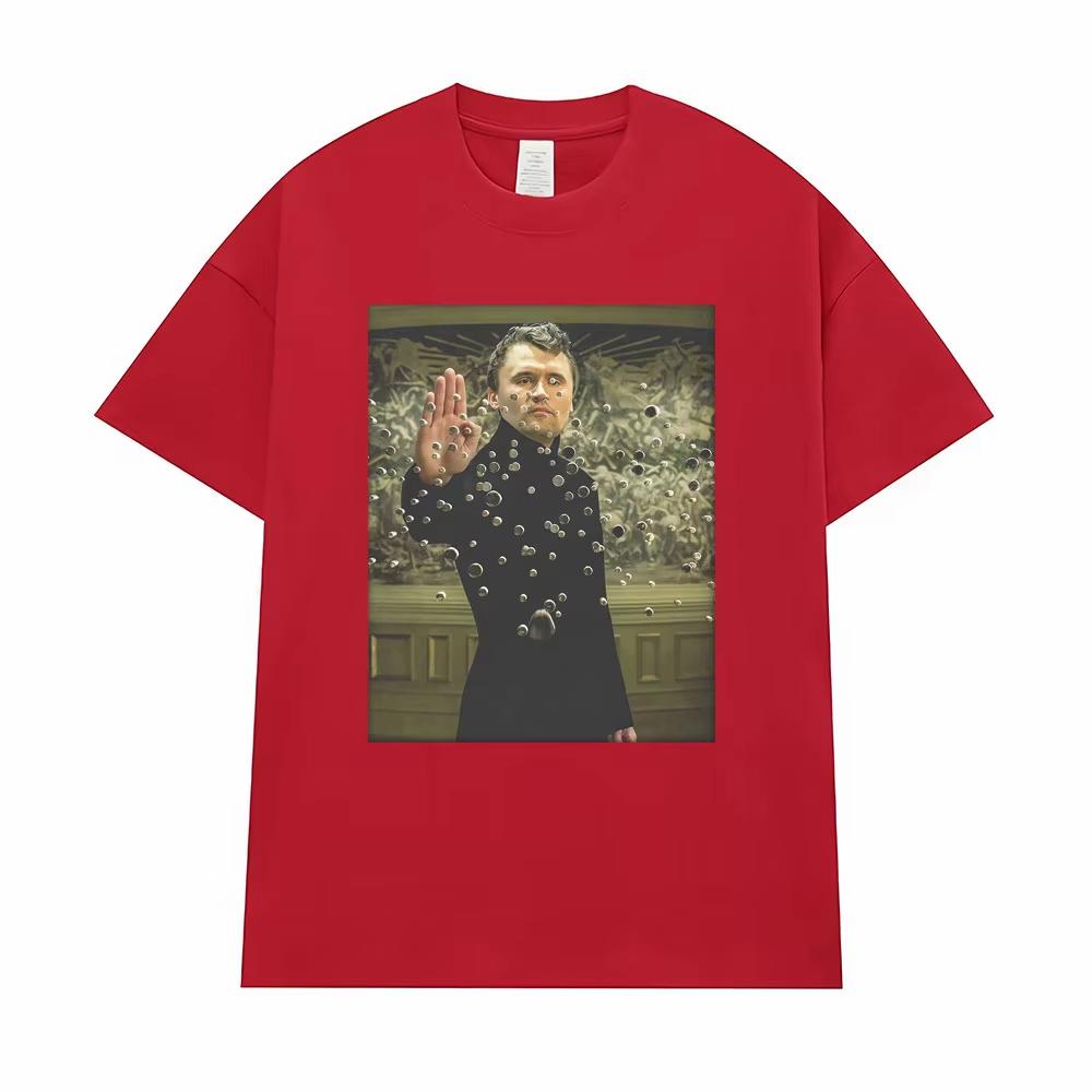 Charlie Kirk Neo Matrix Meme Funny Graphic T Shirt Men s Clothing Vintage 90s Fashion T-shirt Cotton Short Sleeve T Shirt 3XL
Charlie Kirk Neo Matrix Meme Funny Graphic T Shirt Men s Clothing Vintage 90s Fashion T-shirt Cotton Short Sleeve T Shirt 3XL