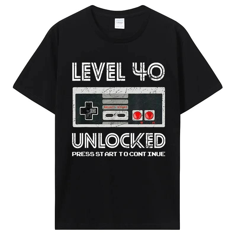 Vintage T Shirt Men Short Sleeve Streetwear High Quality O-Neck T-Shirt Tops Clothing 40th Birthday Tee Summer 40 Years 50921 XXXL чорний
Vintage T Shirt Men Short Sleeve Streetwear High Quality O-Neck T-Shirt Tops Clothing 40th Birthday Tee Summer 40 Years 50921 XXXL чорний