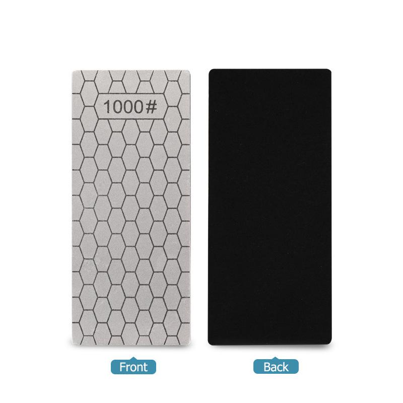 LMETJMA Knife Diamond Sharpening Stone Grit 400/600/1000/1200 Diamond Plate Honing Stone Diamond Stone Sharpener KC000 L
LMETJMA Knife Diamond Sharpening Stone Grit 400/600/1000/1200 Diamond Plate Honing Stone Diamond Stone Sharpener KC000 L