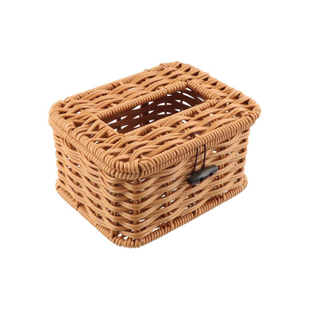 Plastic Napkin Holder Rectangular Carton Container Durable Imitation Rattan Tissue Box Office M
Plastic Napkin Holder Rectangular Carton Container Durable Imitation Rattan Tissue Box Office M