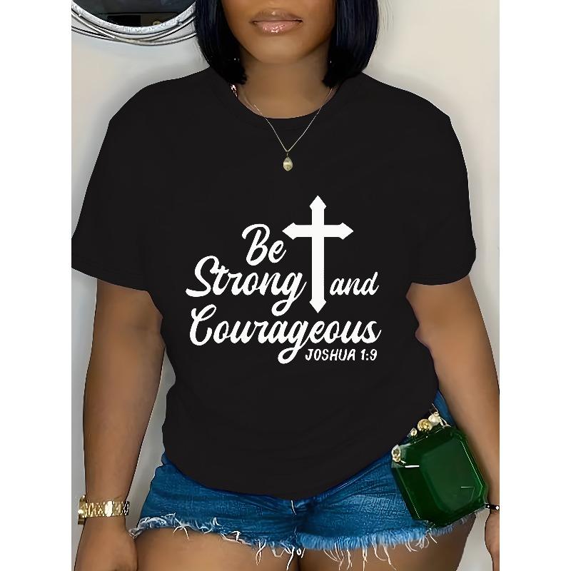 Women s Plus Size Geometric Print T-Shirt - Casual Crew Neck Short Sleeve Top, Comfortable Everyday Christian Apparel, Machine Washable S чёрный
Women s Plus Size Geometric Print T-Shirt - Casual Crew Neck Short Sleeve Top, Comfortable Everyday Christian Apparel, Machine Washable S чёрный