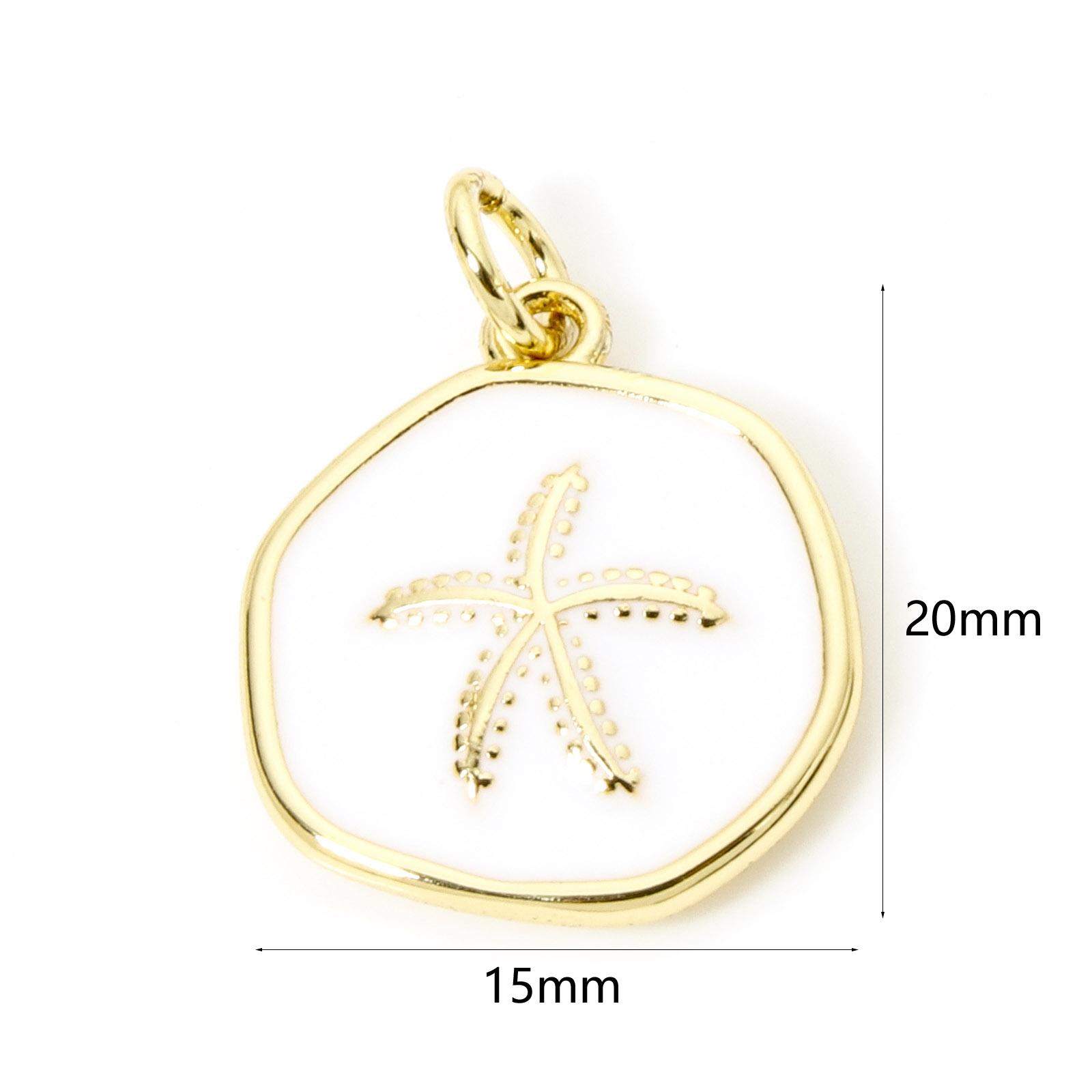 1 Piece Brass Concise Brass Moon Lighting Charms For Jewelry Making 18K Real Gold Plated Irregular Pentagram Star Enamel Pendant
1 Piece Brass Concise Brass Moon Lighting Charms For Jewelry Making 18K Real Gold Plated Irregular Pentagram Star Enamel Pendant