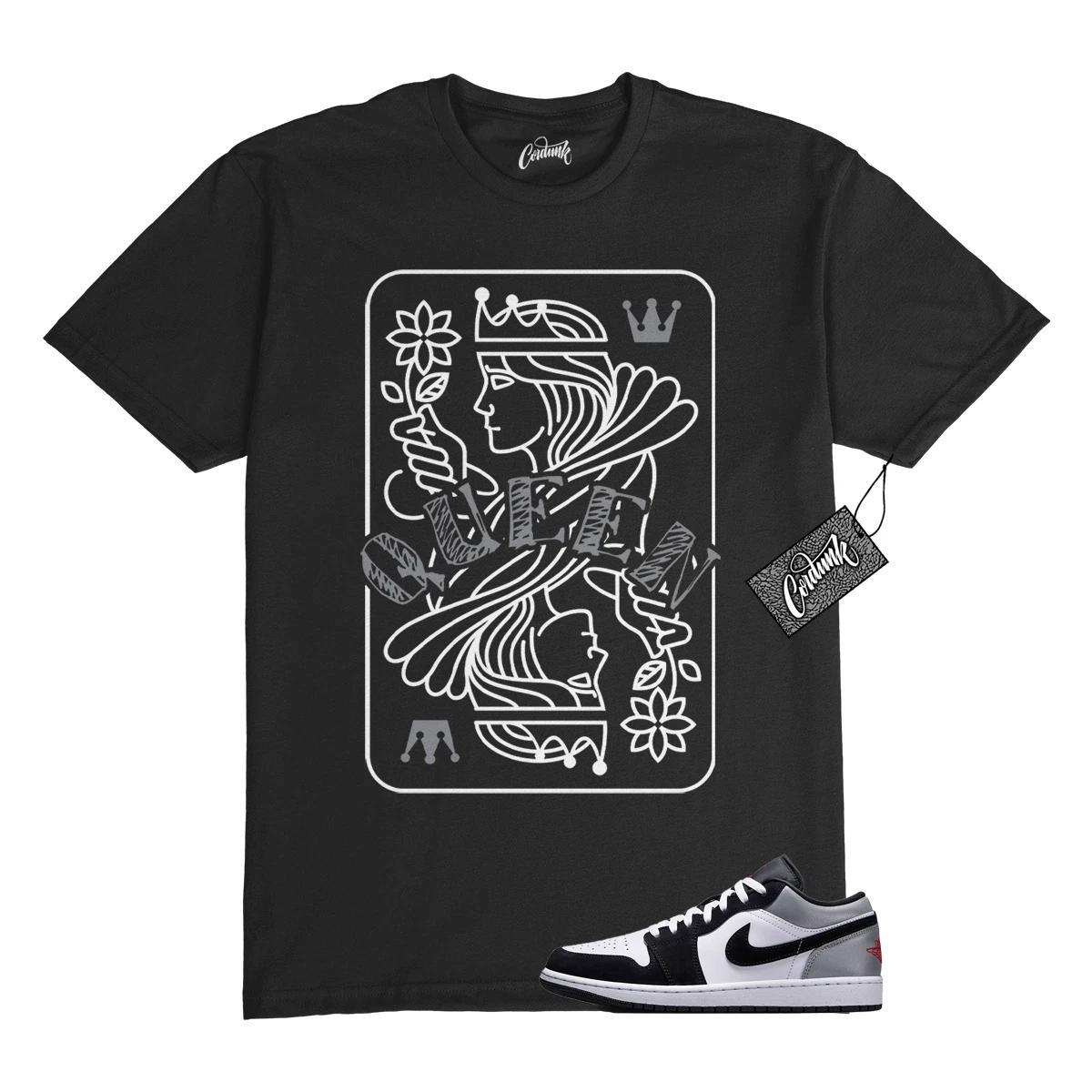 1 Black Matte Silver White Fire Red T Shirt Match QUEEN S
1 Black Matte Silver White Fire Red T Shirt Match QUEEN S