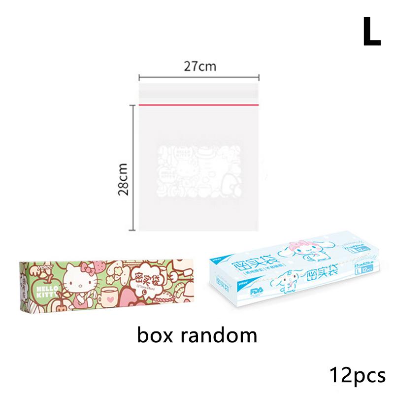 Sanrio Creative Cartoon Hello Kitty Pattern Multifunctional Food Grade Sealed Fresh-Keeping Bag For Refrigerator And Freezer large
Sanrio Creative Cartoon Hello Kitty Pattern Multifunctional Food Grade Sealed Fresh-Keeping Bag For Refrigerator And Freezer large
