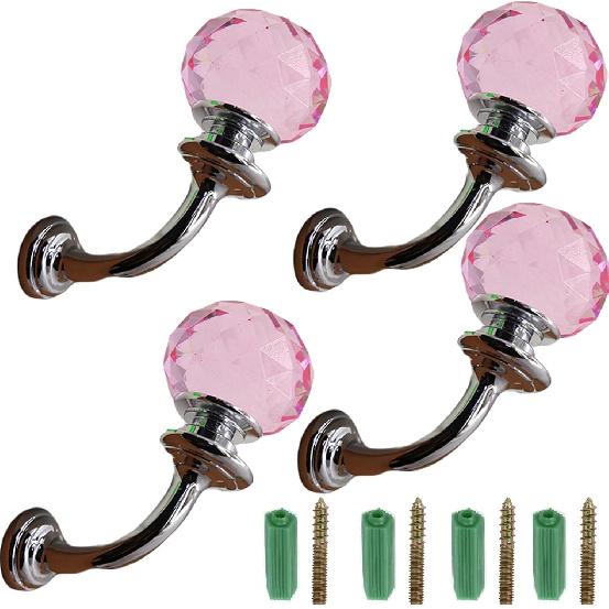 Coat Hooks,Door Hook, Coat Rack Wall Mounted Crystal Hanger Hook Pink Zinc Alloy Coat Hook Retro Ball Wall-Mounted Coat Hook Hook for Kitchen Black Pink
Coat Hooks,Door Hook, Coat Rack Wall Mounted Crystal Hanger Hook Pink Zinc Alloy Coat Hook Retro Ball Wall-Mounted Coat Hook Hook for Kitchen Black Pink