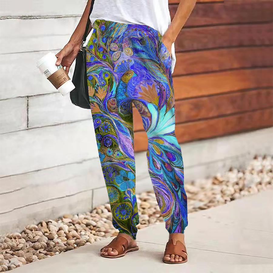 Женские брюки с принтом птиц, на шнуровке, с эластичной талией, свободные, повседневные длинные брюки, брюки с карманами 8XL жёлтый
Женские брюки с принтом птиц, на шнуровке, с эластичной талией, свободные, повседневные длинные брюки, брюки с карманами 8XL жёлтый